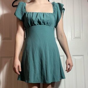 Dry Goods Teal Mini Dress STILL HAS TAGS